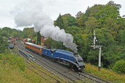60007 Leaves Goathland John Hunt