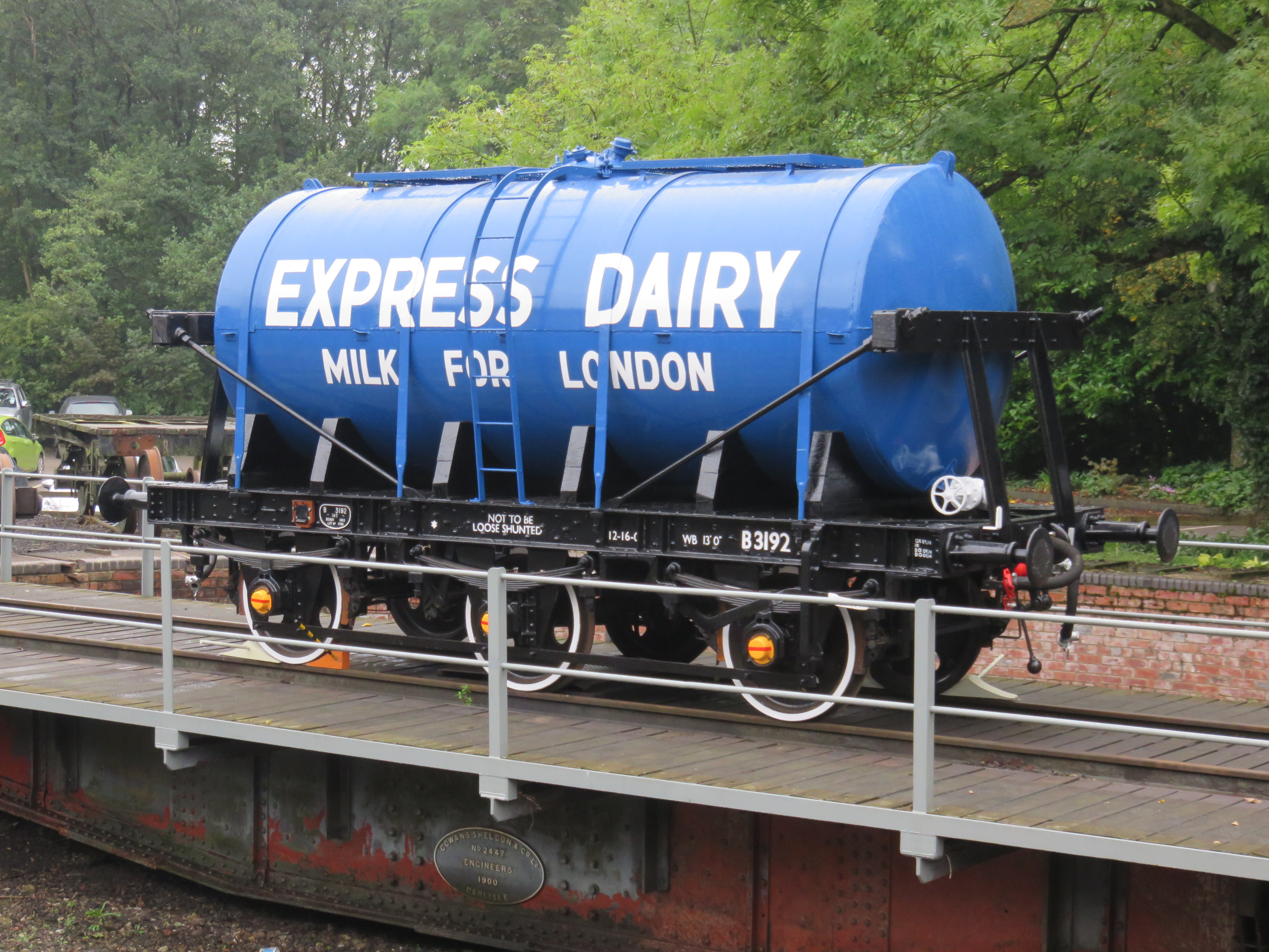 B 3192 Milk Tank 1