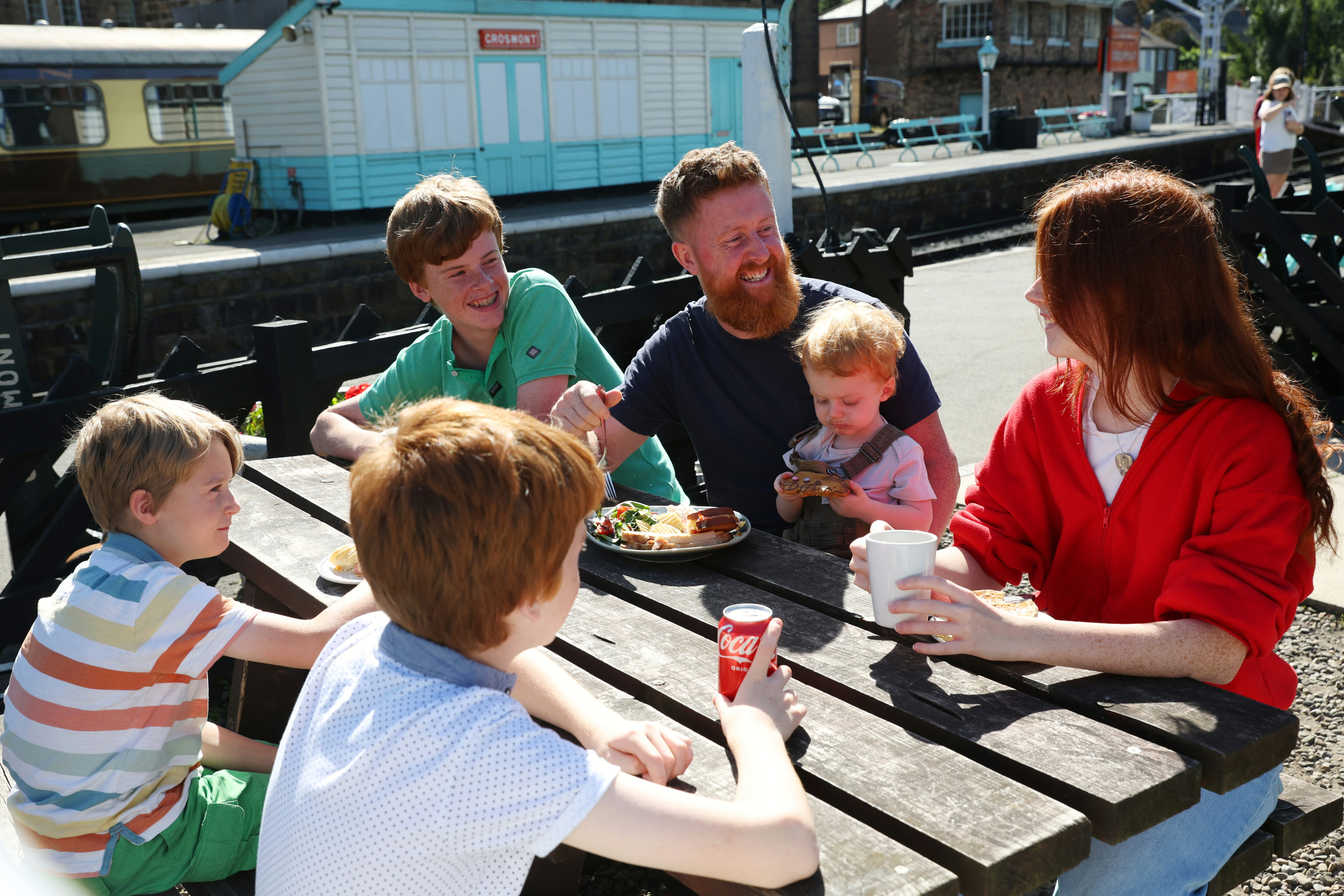 Grosmont outdoor seating