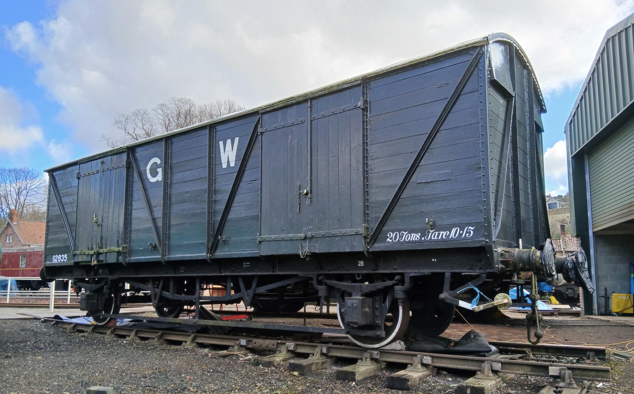 ZF Mink Wagon Currently Used For Storage